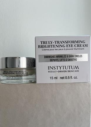 Крем навколо очей truly-transforming brightening eye cream