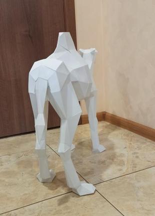 Paperkhan конструктор из картона верблюд пазл оригами papercraft 3d фигура развивающий набор антистресс7 фото