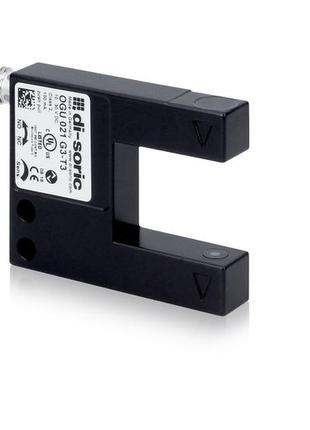 Щелевой фотодатчик push-pull, 100 ma, no/nc, io-link, кон. m8, 3-pin, 40x50x10мм, 210624 ogu 021 g3-t3