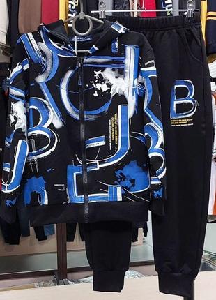 Дитячий літній спортивний костюм на хлопчика 5-8 років, костюми від виробника