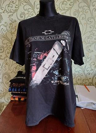 Omnium gatherum футболка. металл мерч