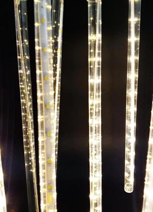 Гірлянда бурульки led жовті 30 см (50)