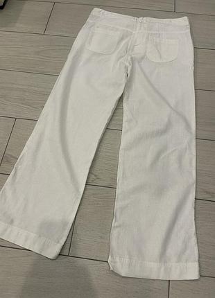 Льняные брюки m&co 2