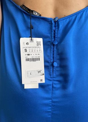 Сатинова сукня zara 4