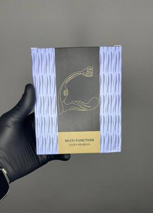 Вибро массажер простаты с эрекционным кольцом на пульте управления анальный стимулятор