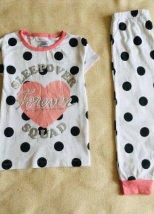 3-4 р. primark. сша. пижама коллекция 2022г. 100% cotton! блестящий 3-d