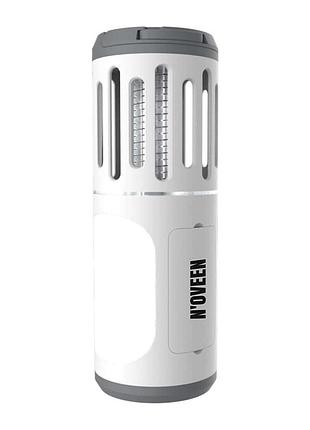 Портативный фонарь от комаров мух насекомых на батарейках noveen ikn853 led ip44