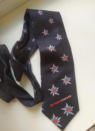 Краватка швейцарська едельвейс. шовк