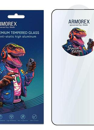 Защитное стекло armorex se 5d hi-alumin antistatic iphone 15 black