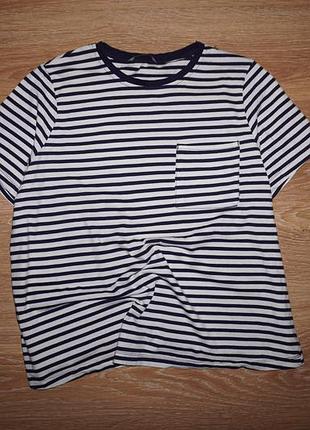 Трикотажная футболка в полоску george