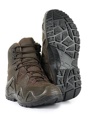 Тактические ботинки alligator brown, военные демисезонные ботинки, армейские мужские ботинки коричневые