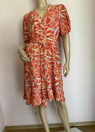 Романтичне віскозне плаття/xl- xxl/ brend marks& spencer