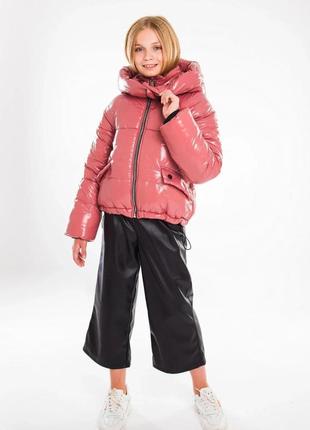 Демісезонна куртка для дівчинки підлітка 134-146 см suzie