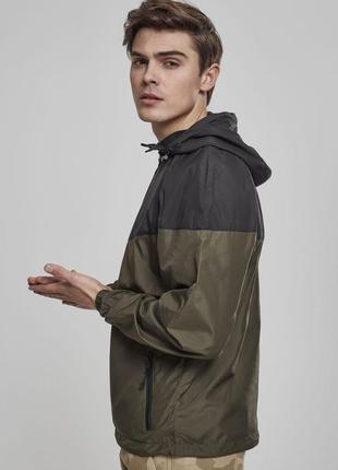 Чоловіча куртка urban classics 2-tone tech windrunner3 фото