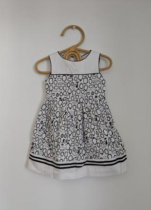 Продам стильное хлопковое платье от mayoral 3 года
