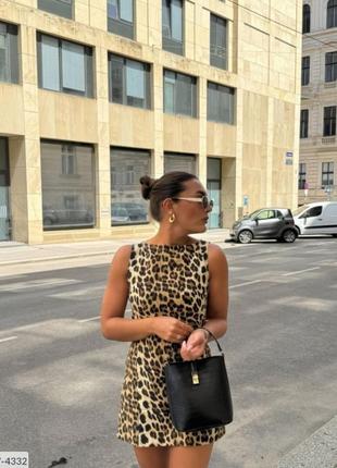 Леопардова сукня