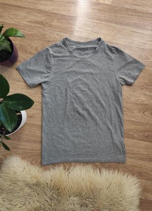 Базовая футболка серая мужская jack jones s xs