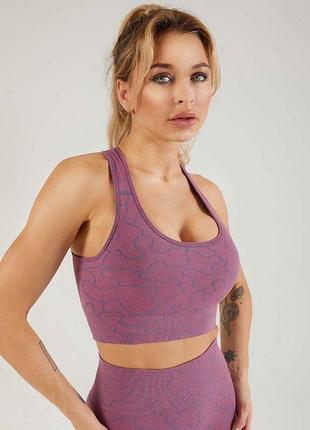 Женский спортивный топ топик для спорта бега йоги пилатеса фитнеса танцев тренажерного зала