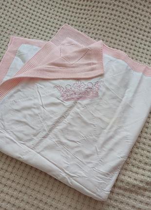 Плед  для новонародженої дівчинки