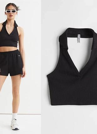 Топ поло майка футболка жіноча оригінал h&m