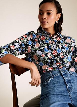 Сорочка льняна marks & spenser