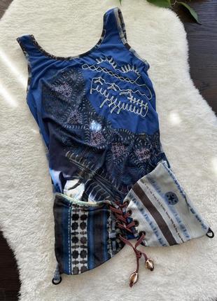 Винтажная майка топ save the queen