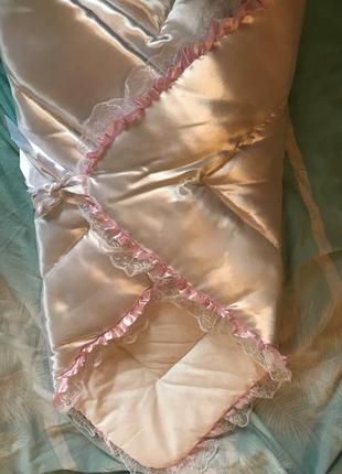 Конверт для новонароджених для дівчинки