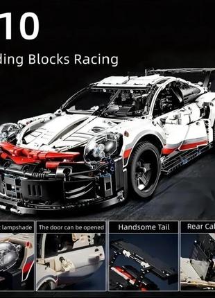 Конструктор суперкар porsche 911 (1580 дет.) lego technic