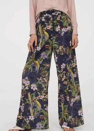 Легкие брюки плаццо