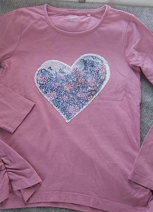 Футболка на длинный рукав 146-152