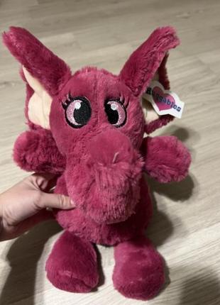 Новый! плюшевый розовый слон