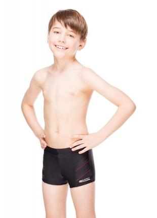 Плавки боксери дитячі для хлопчика aqua speed 152 чорний cl0121253