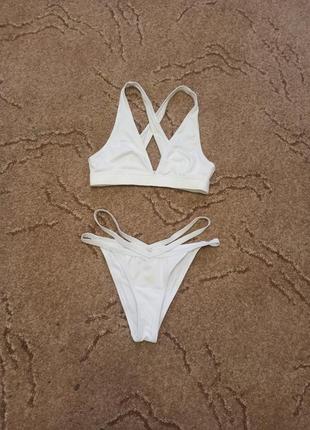 Купальник белый south beach