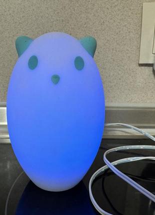 Светодиодный ночник, зверюшка/ ночник