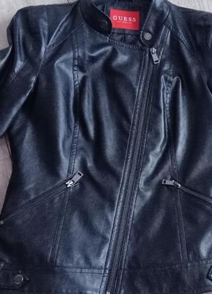 Шкіряна куртка, косуха, фірми guess