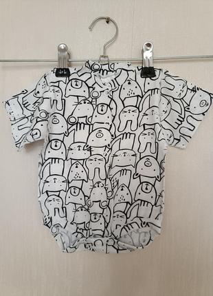 Боди, 2 шт., размер 56