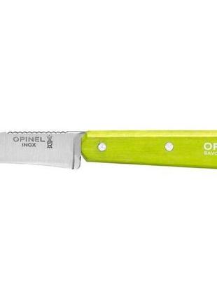 Opinel green 114 кухонний ніж для овочів 70мм, граб 001925