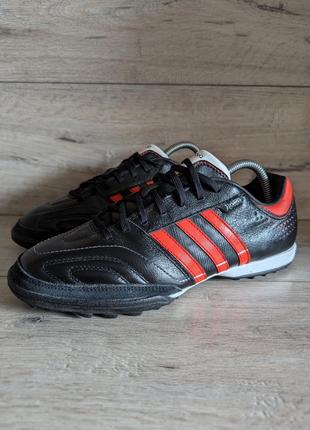 Кожаные сороконожки шиповки бутсы б/у адидас adidas 11nova pro 40 р 26 ...