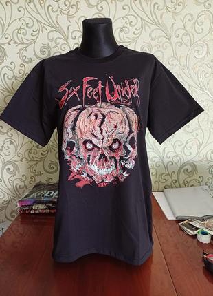 Six feet under футболка. метал мерч