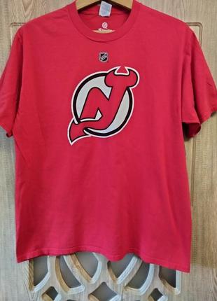 Футболка new jersey devil's 👿 , дьявола23 грамма джерси,nhl, nico hischier, хоккей 🏒
