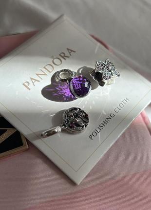 Шармы pandora серебро