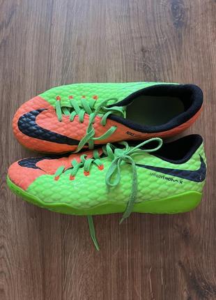 Футзалки nike hypervenomx phelon iii ic  36, 5 кросівки для футболу