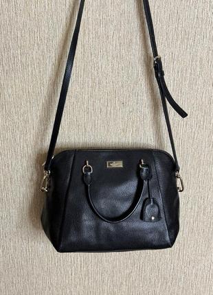 Стильна вмістка шкіряна сумка kate spade, оригінал