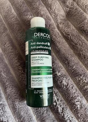 Vichy dercos шампунь-пилинг против перхоти