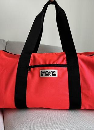 Дорожня спортивна сумка pink victoria’s secret