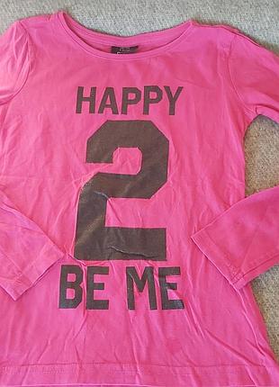 Футболка на длинный рукав 8-10 лет