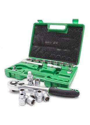Набор инструмента intertool - 1/2" 21 ед. semipro et-6021sp 5