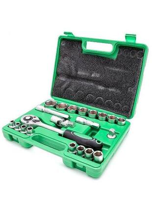 Набор инструмента intertool - 1/2" 21 ед. semipro et-6021sp 6