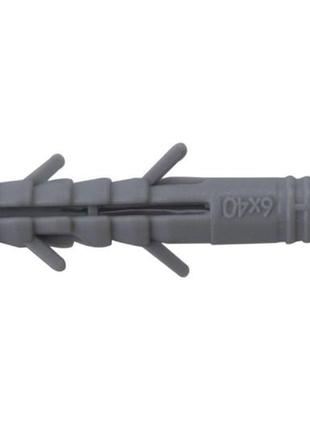 Дюбель apro - 6 x 40 мм грибок (100 шт.) mtg-60040