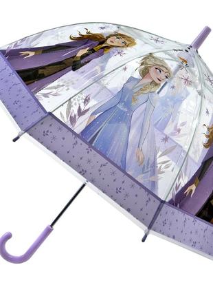 Детский зонт холодный сердце frozen disney (диаметр купола 69 см) 3-6 лет